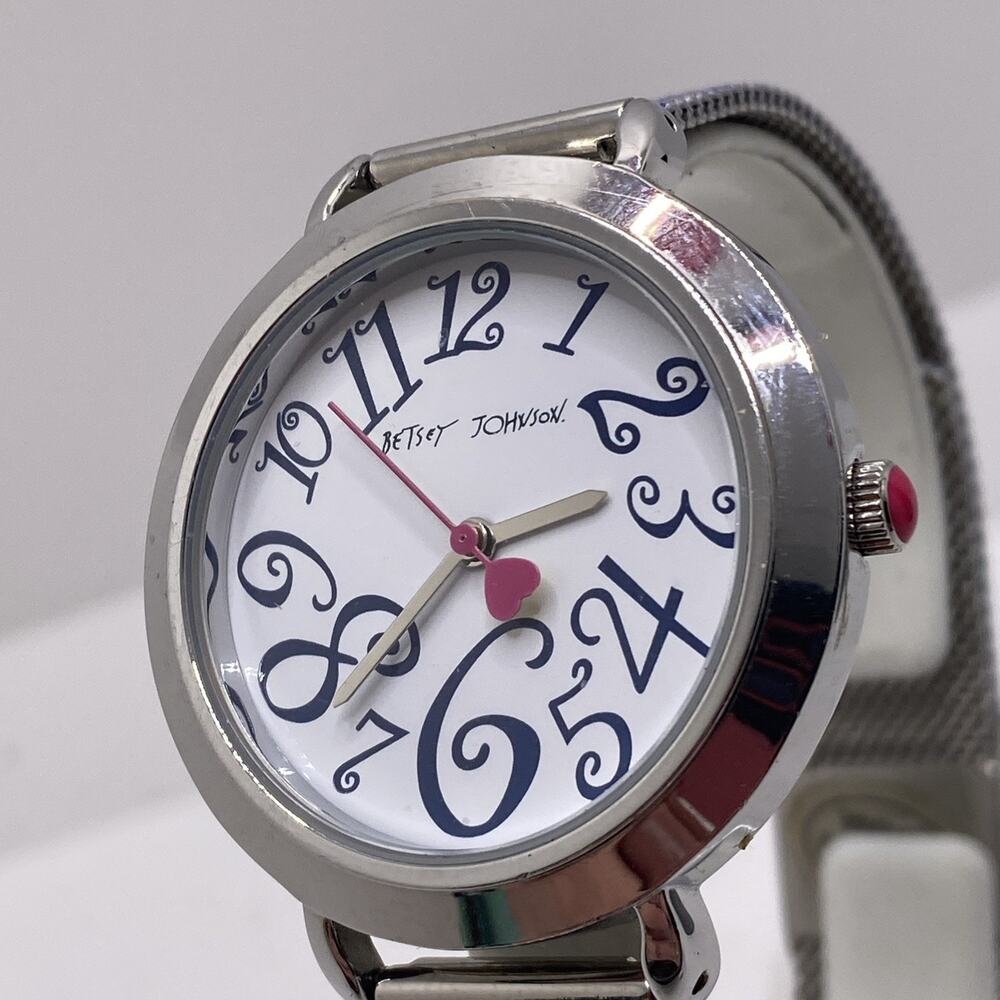 Betsey Johnson Womens Vintage Colorful Watch Works New Battery
